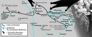 Trasa Marszu Śmierci z KL Auschwitz-Birkenau